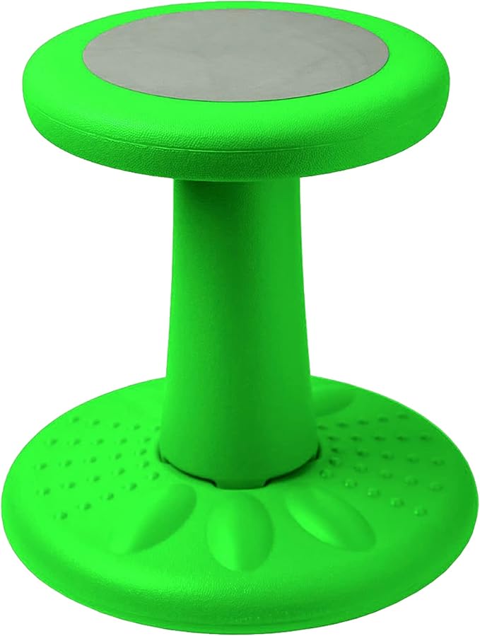 Studico Active Chair 14" High Wobble Kids Chair for Toddlers, Pre-Schoolers, Age 3-7y, K and Grades 1-2, Flexible Classroom Seating, ADD/ADHD, Posture