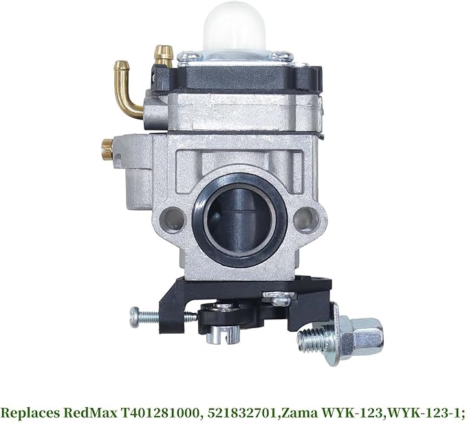 WYK-123-1 Carburetor Replaces Walbro WYJ-138, WYK-356, WYK-186, WYK-353, WYJ-117, Wyj-250A, Wyj-257 Replaces for RedMax EB7000, EB7000RH, EB7001, EB7001RH Backpack Blowers