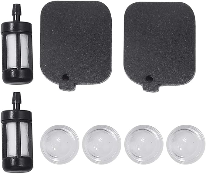 Air Filter Primer Bulb Fuel Filter Kit Replacement for Stihl Leaf Blower BG45 BG46 BG55 BG65 BG85 BR45C SH55 SH85