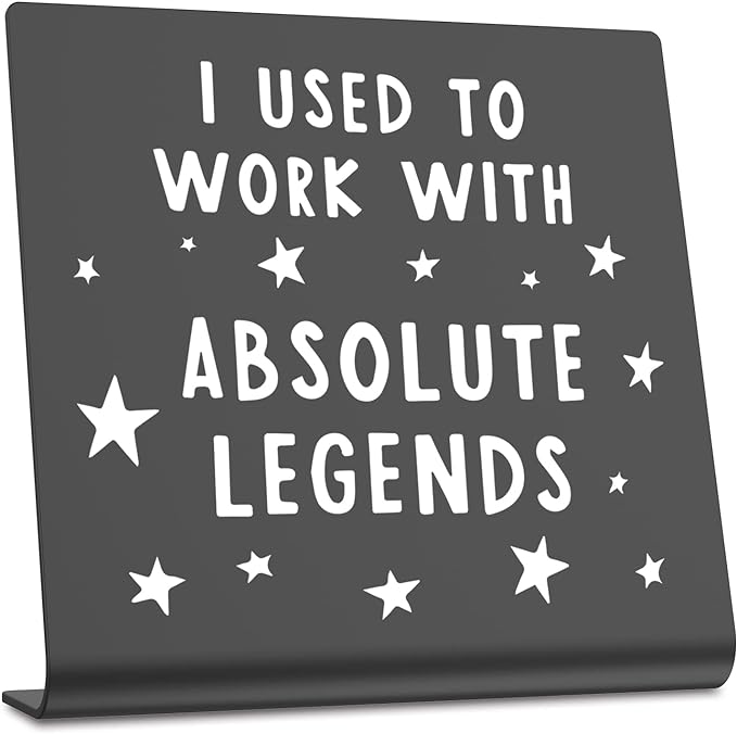 Going Away Decorations for Coworker Funny Office Desk Decor Happy Retiremen Party Decoration for Coworker Women Friends Boss Goodbye Decor Going Away Party Decorations Cubicle Desk dksg20