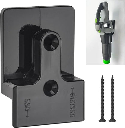Blower Mounting Bracket for EGO 530, 615, 650, LB5300 Leaf Blower, with Blower Battery Bracket - Black