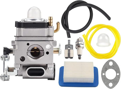 PB-500T PB500T Carburetor Tune Up Kit with Air Filter compatible with Echo Gas Blower PB500 PB500T PB500H EB508RT A021001641 A021001642 Walbro WLA-1