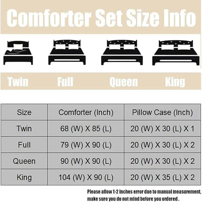 kxry Pink Flower Comforter Sets Butterfly Bedding Sets King Size Comforter Set for Girls Women Kids 1 Comforter + 2 Pillow Case