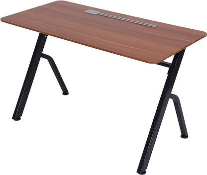 ApexDesk 47" Computer Desk, Modern Simple Style Desk for Home Office, Study Student Writing Desk - Apple