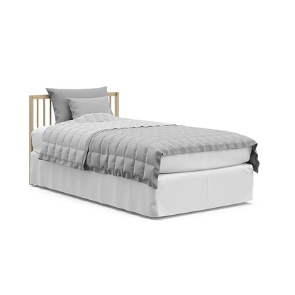 Graco Teddi 4-in-1 Convertible Mini Crib with Bonus Water-Resistant Mattress (Driftwood) – GREENGUARD Gold Certified, 2.75-Inch Mattress Included, Convenient Size, Easy 30-Minute Assembly
