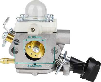 BG56 Carburetor for Stihl BG56C BG56 Leaf Blower Replace for Zama C1M-S260B, 4241-120-0615 Carburetor with 42141201800 Air Filter Parts