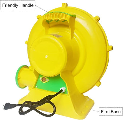 Air Blower 550 Watts, Bounce House Blower for inflatables Jump House, Inflatable Castle and Jump Slides, Efficient and Convenient Commercial Inflatable Blower for Bounce House (Style C-550W)