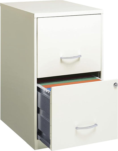 Lorell LLR14341WE - SOHO 18 2-drawer File Cabinet