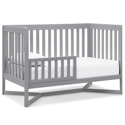 Delta Children Tribeca 4-in-1 Baby Convertible Crib, Grey