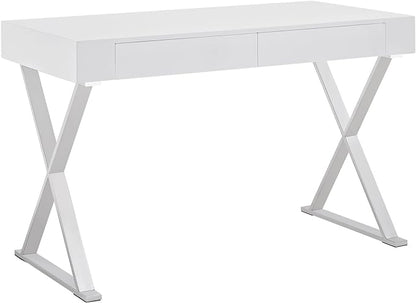 Modway Sector Office Desk in White