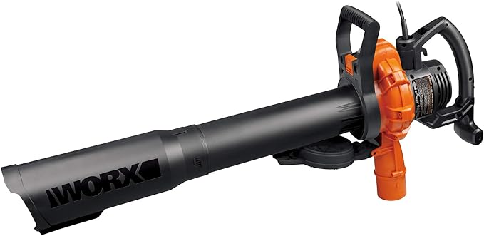 Worx WG518 12 Amp 2-Speed Electric Leaf Blower/Mulcher/Vacuum