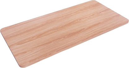 Fromann 55 x 27 inch Table Top for Adjustable Home Office Standing Desk Frames (Light Wood)