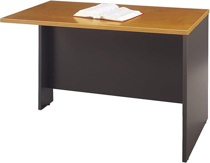 Bush Business Furniture Series C Collection 48W Return Bridge in Natural Cherry