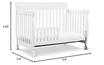 DaVinci Kalani 4-in-1 Convertible Crib in White, Greenguard Gold Certified