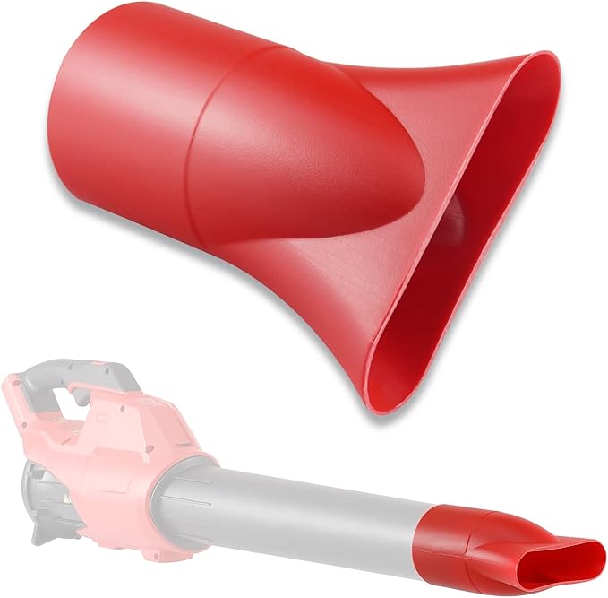 Flat Nozzle for Milwaukee M18 2724-20 & 2724-21 Fuel Leaf Blower, Work for Drying, Blow-Drying - Leaf Blower Flat Nozzle Tip (Red)
