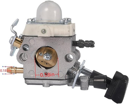 Carburetor for Stihl SH86 SH86C BG86 BG86CE BG86Z BG86CEZ Leaf Blower Carb Replace ZAMA C1M-S261B C1M-S261C 4241 120 0616 4241 120 0607 with Replacement Parts Kit