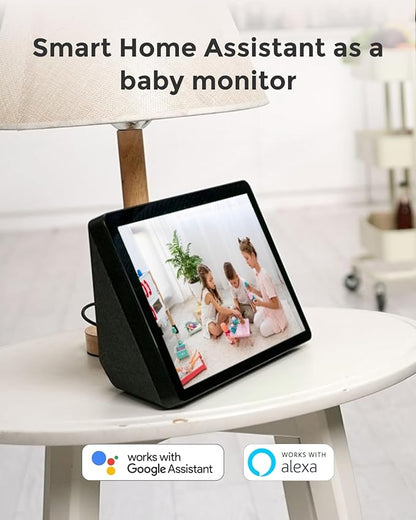 REOLINK E1 Zoom Indoor Security Camera, 2.4/5GHz Dual Band WiFi, 5MP Plug-in Pet Camera, 360 Degree Baby/Dog Monitor with 3X Optical Zoom, Auto Tracking, Person/Pet Detection,5V/2A DC