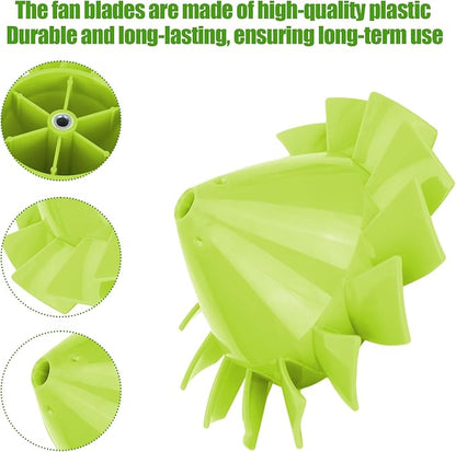 529437004 Blower Fan Blade for Ryobi ONE+ 18V Blower Fan P2108, P21081 and 529437003 529437001 （2 Pack）