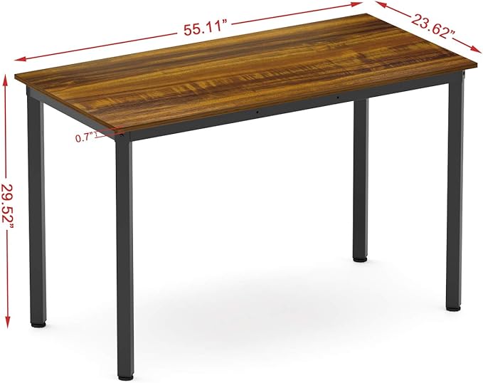 Weehom Computer Desk Home Office Writing Desk Study Laptop/Dining Table