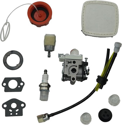 A021004700 A021000722 A021000723 New Carburetor Kits with Air Filter Fits for Echo PB-2520 Leaf Blower Replaces A021004700 A021000722 A021000723