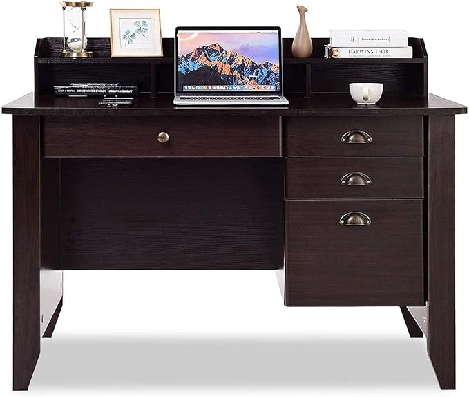 Computer Desk, Brown