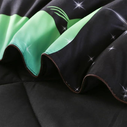 ENCOFT Cat Full Bedding Comforter Set Full for Girls and Boys Premium 3 Piece Cats Bedding Set Black Comfortable and Breathable for Teens and Adults with 1 Comforter and 2 Pillowcases