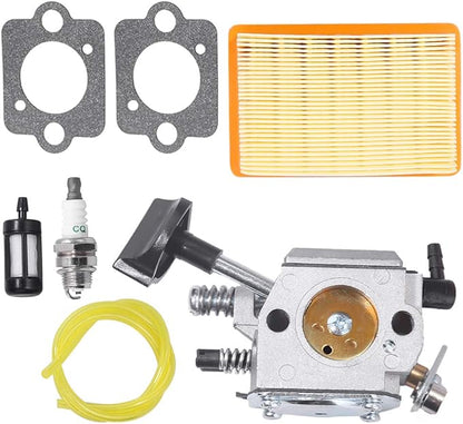 Carburetor for Stihl BR320 BR340 BR380 BR400 BR420 Replaces Walbro HD-4A HD-4B HD-13B Carburetor 4203-120-0603 4203-120-0605 Backpack Blower Carb with Air Filter Fuel Line Kit