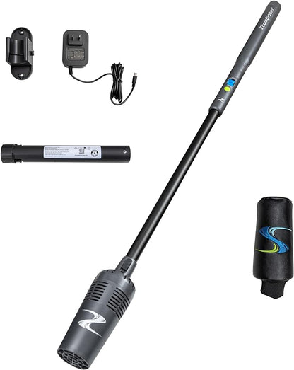 Breeze - Lightweight Cordless Stick Blower for Home, Patios, Condos, Golf course, Pickleball Court, RV and All of Your Outdoor Activities