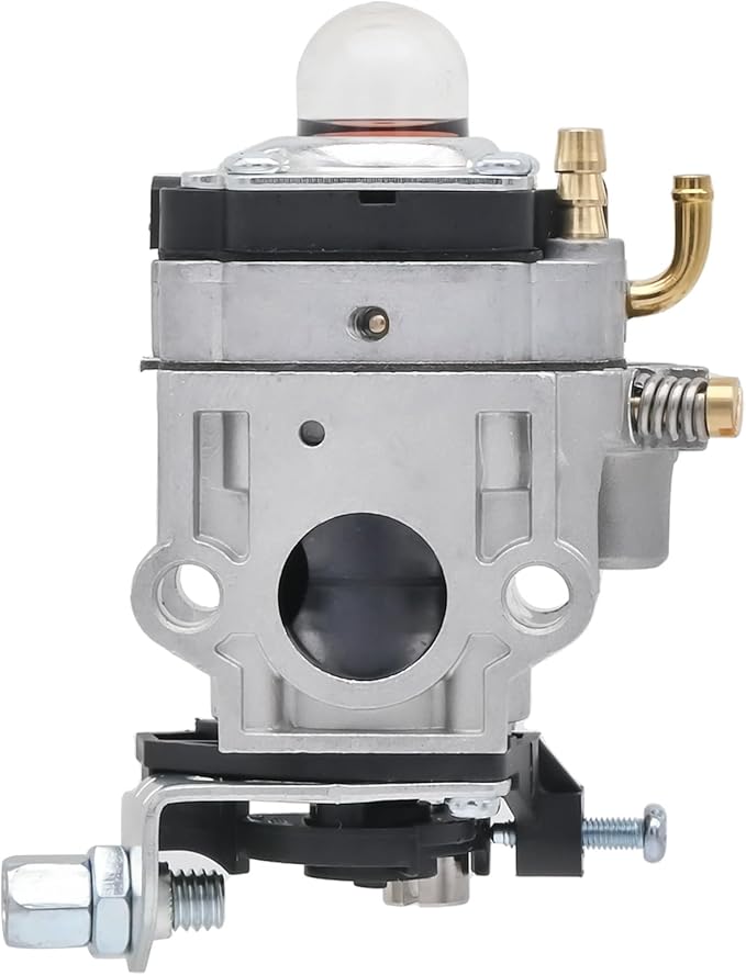 WYK-74 Carburetor for Husqvarna 145BT Kawasaki TE45DX Blower Walbro WYK-74-1 with Fuel Filter Spark Plug Fuel Line Kit