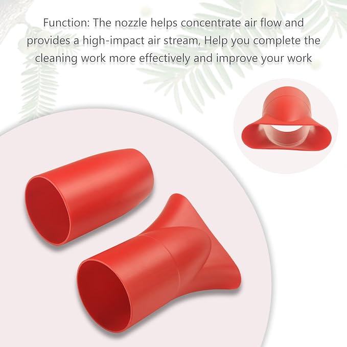 Leaf Blower Flat Tip Nozzle and Flare Nozzle Tip for Milwaukee M18 2724-20 & 2724-21 Fuel Leaf Blower, Work for Drying, Blow-Drying -Leaf Blower Flat Nozzle Tip