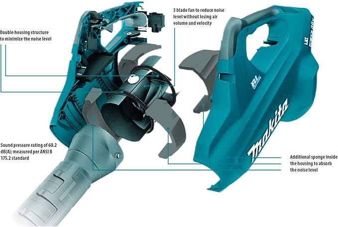 Makita XBU02Z 36V (18V X2) LXT® Brushless Blower, Tool Only