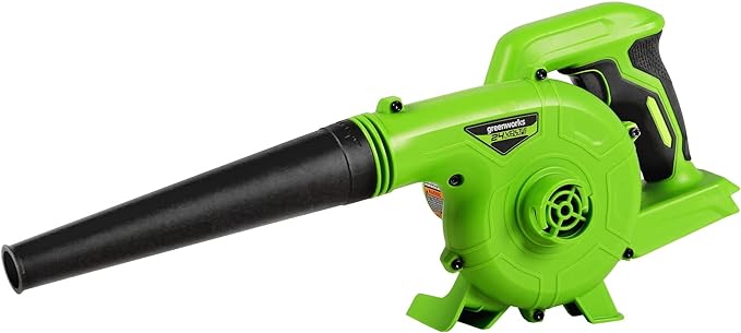 Greenworks 24V (90 MPH / 180 CFM / 125+ Compatible Tools) Cordless Shop Blower, Tool Only
