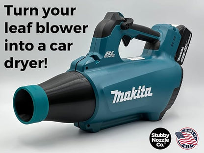 STUBBY Car Drying Nozzle for Makita 18V LXT Leaf Blowers (XBU03Z and DUB184Z)
