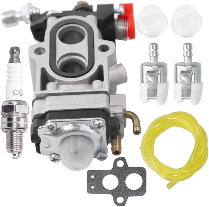 Carburetor W/Gasket Fuel Line Spark Plug For Husqvarna 350BT 150BT Backpack Leaf Blower Redmax EBZ8000 EBZ8000RH EBZ8500 EBZ8001 EBZ8050 EBZ8050RH Back Pack