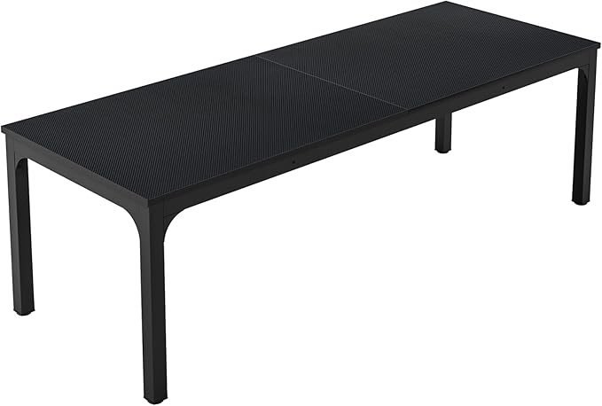 78.7 Inches Extra Long Two Person Office Desk,Double Workstation for Home Office,Black