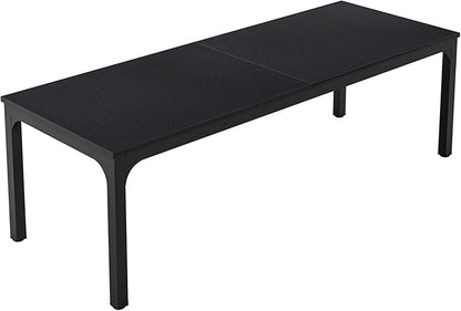 78.7 Inches Extra Long Two Person Office Desk,Double Workstation for Home Office,Black