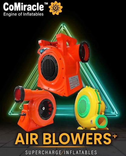 CoMiracle Air Blowers, 550 Watt Inflatable Bounce House Air Blower, Outdoor Inflatable Castle and Jump Slides Blower