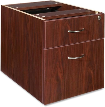Lorell 69398 Pedestal,Box/File,Hanging,16-Inch x22-Inch x28-1/4-Inch ,Mahogany