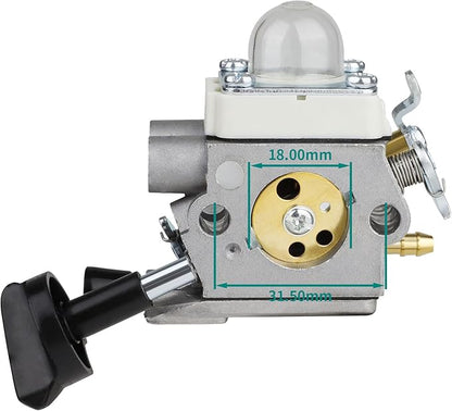 BG56 Carburetor for Stihl BG56C BG56 Leaf Blower Replace for Zama C1M-S260B, 4241-120-0615 Carburetor with 42141201800 Air Filter Parts
