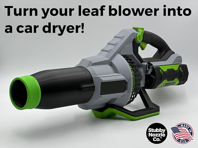 STUBBY Car Drying Nozzle for EGO Leaf Blowers (765, 670, 650, 615, 580, 575, and 530 CFM Models)