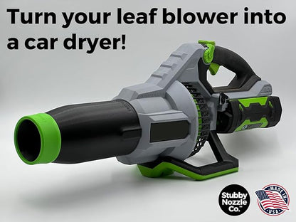 STUBBY Car Drying Nozzle for EGO Leaf Blowers (765, 670, 650, 615, 580, 575, and 530 CFM Models)