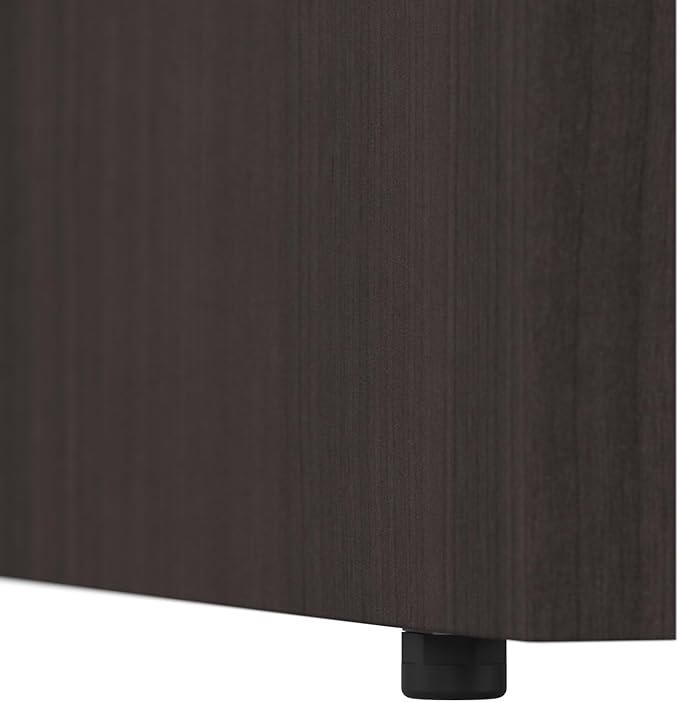 Bush Business Furniture Studio C Bow Front Desk, Computer Table for Home or Professional Office, 72W x 36D, Storm Gray