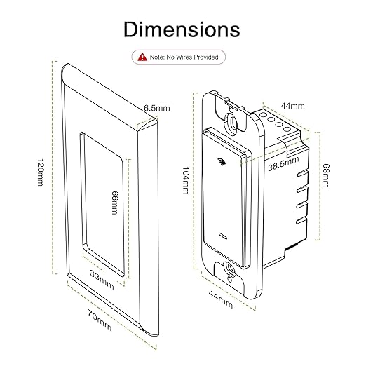 GHome Smart Switch,Smart Wi-Fi Light Switch Compatible with Alexa and Google Assistant 2.4Ghz, Single-Pole,Neutral Wire Required,UL Certified,Remote/Voice Control, No Hub Required (4 Pack)