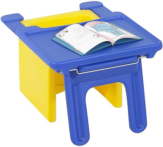 Children's Factory Edutray Kids Desk | Converts Cube Chair to Childrens Desk | Space-Saving Toddlers Desk Chair Converter | Homeschool & Classroom Study Desk for Kids | Safe, Durable, & Easy to Clean