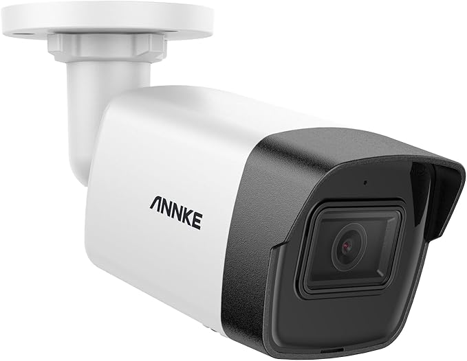 ANNKE C500-5MP Outdoor PoE Security IP Camera with Mic/Audio, 2.8mm Lens (116° FOV), 100 ft Night Vision, IP67 Waterproof, Smart Motion Alerts, RTSP, Surveillance Bullet Cam with SD Card Slot