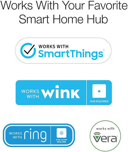 Yale Security Assure Lock Touchscreen with Z-Wave with Ridgefield Handleset - Works with Ring Alarm, Samsung SmartThings, Wink, ADT and More, Black