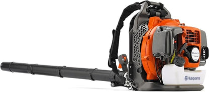 Husqvarna 360BT Gas Leaf Blower, 65.6-cc 3.81-HP 2-Cycle Backpack Leaf Blower with 890-CFM, 232-MPH, 30-N Powerful Clearing Performance and Load-Reducing Harness