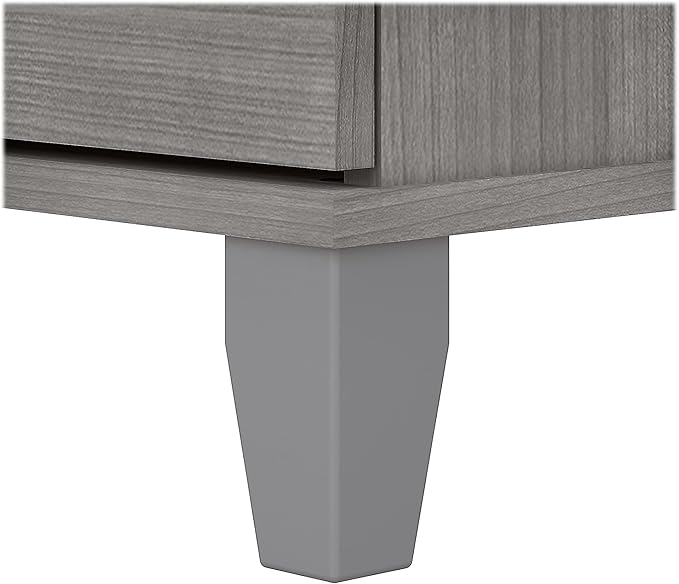 Bush Somerset 2-Drawer Lateral File Cabinet, Letter/Legal, Platinum Gray, 30-Inch (WC81280)