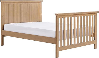 Everlee Crib to Full-Size Bed Conversion Kit, Honey Wood