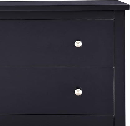 Delta Children Campbell 3 Drawer Dresser, Midnight Grey